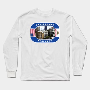 California, San Jose City, USA Long Sleeve T-Shirt